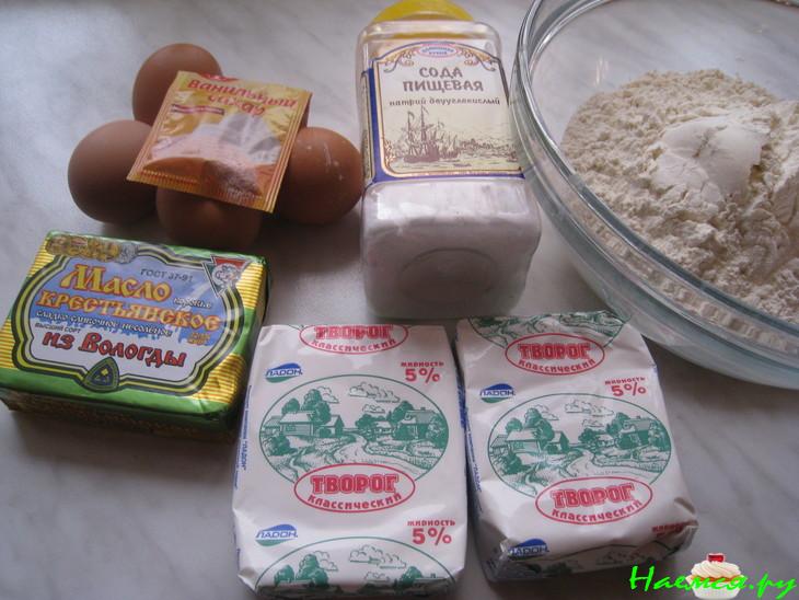 Творожный пирог к ужину