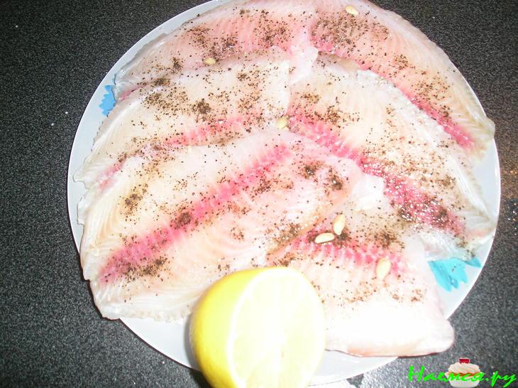 Тилапия жареная