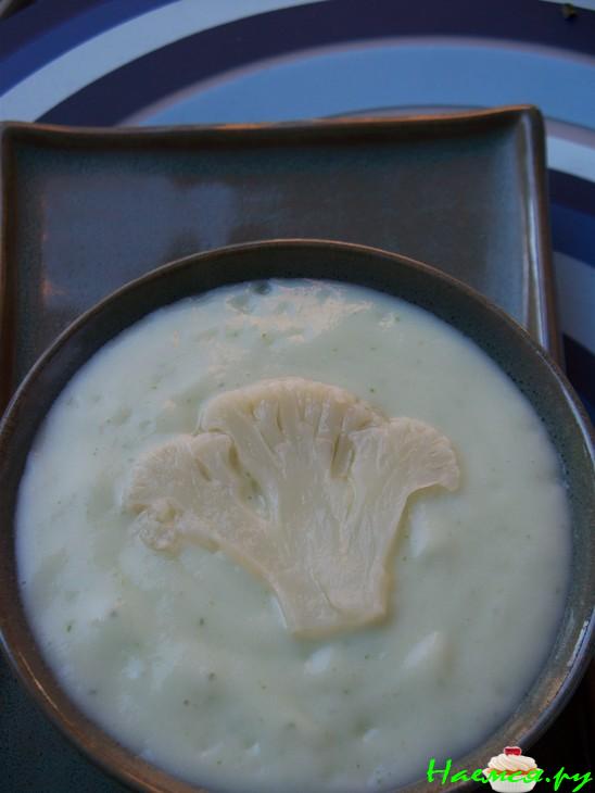 Суп холодный из цветной капусты !!! Суп холодный из цветной капусты !!!