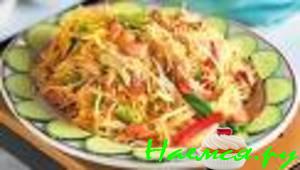 Китайский салат с редькой