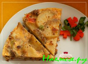 Картофельная тортилья с тунцом