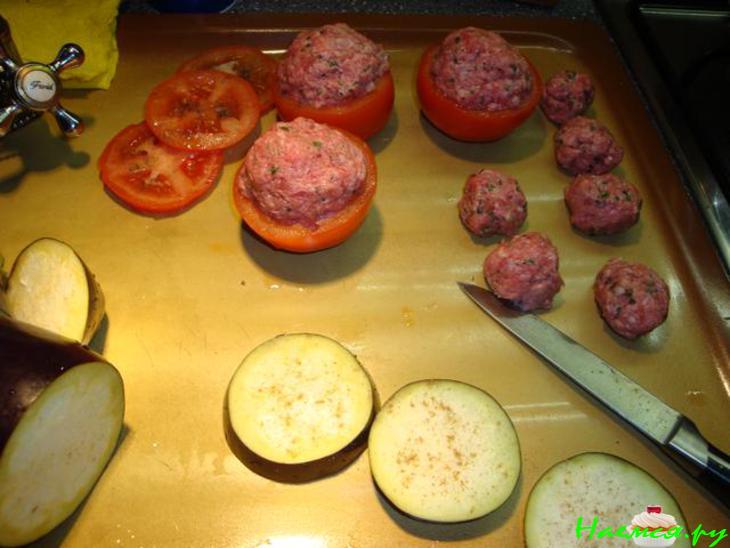 Помидоры, фаршированные по-бельгийски