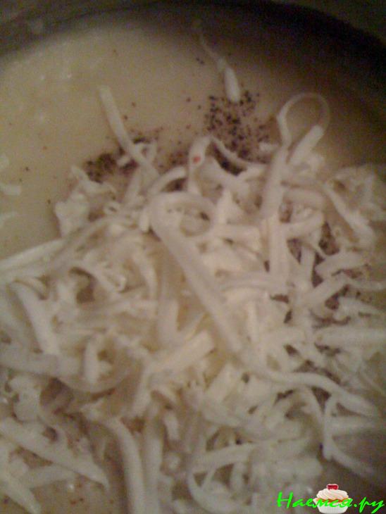 Воздушный крем-суп из цветной капусты Воздушный крем-суп из цветной капусты