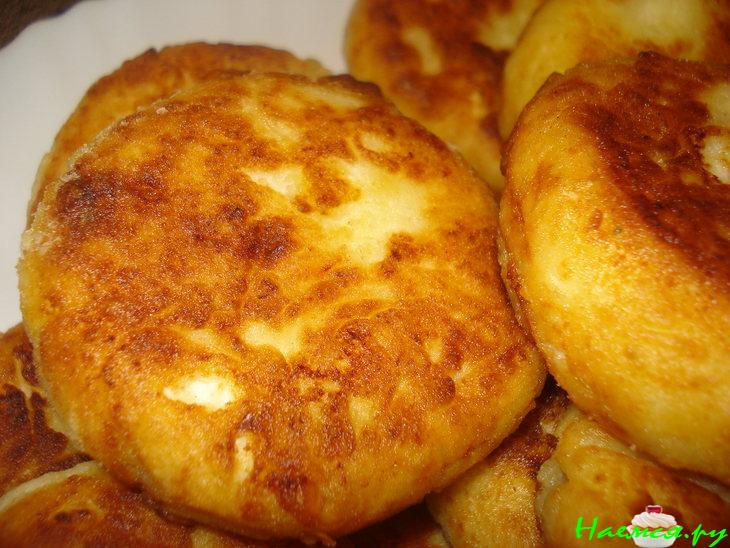 Сырники с бананами Сырники с бананами