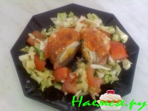 Котлеты в "шляпках"