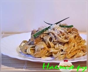 Тальятелле 'Порчини' (с белыми грибами)