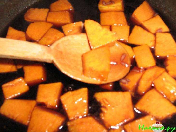 Лечери - тыква в виноградном соке