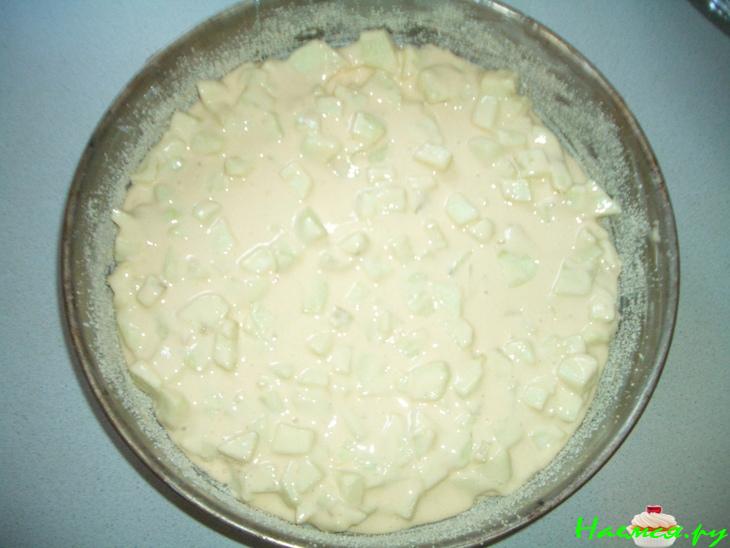 Шарлотка в белковой глазури Шарлотка в белковой глазури