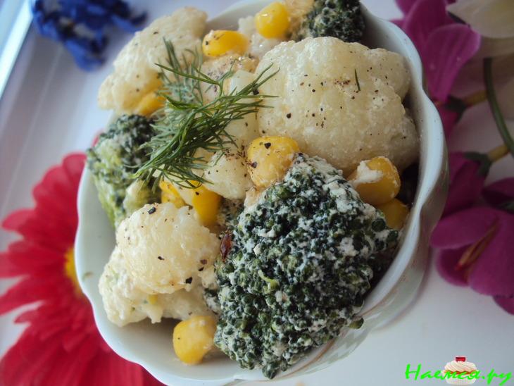 Теплый капустный салат Теплый капустный салат