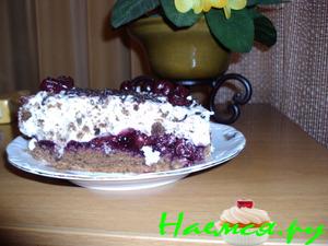 Торт "Вишнево-ореховый восторг"