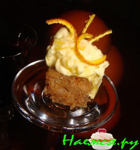 Апельсиновые мини-пирожные