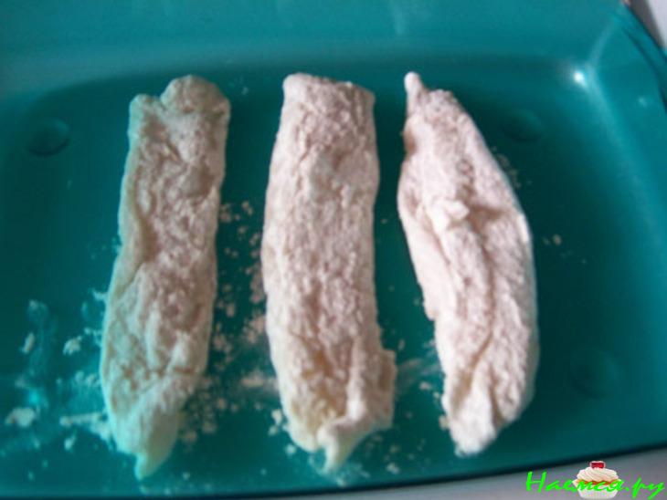 Рыба в кляре с апельсинами