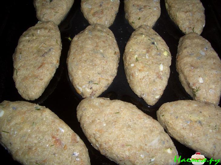 Рыбные зразы с копченым сыром