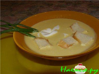 Суп-пюре с капустой цветной Суп-пюре с капустой цветной