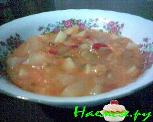 Кабачковый суп для привереды