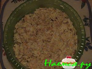 Рыбный салат с рисом