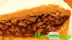 Орехово-медовый пирог