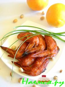 Куриные крылья а lа барбекю Куриные крылья а lа барбекю