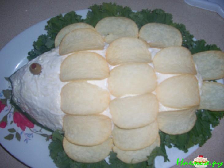 Салат "Рыбка" 