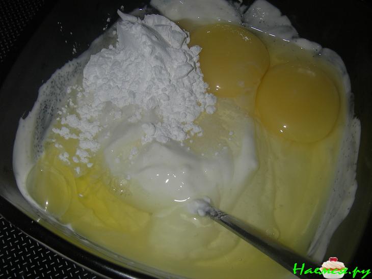 Пирог 'Яичница'