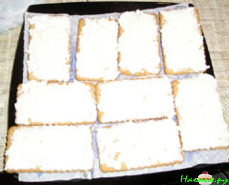 Десерт "Зефир на подушке"