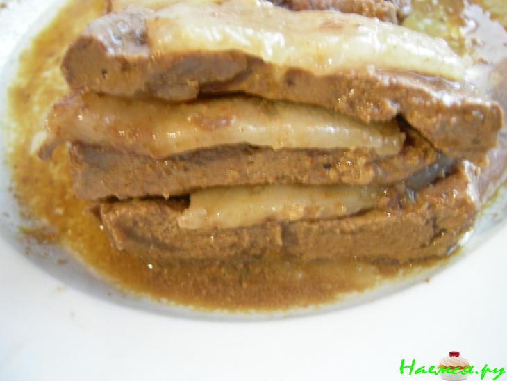 Печень запеченная &laquo;Тропиканка&raquo;