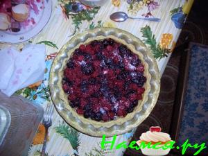Ягодный пирог