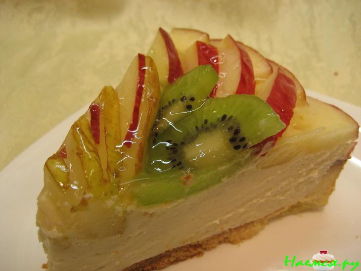 Торт Фруктовый с Кокосом