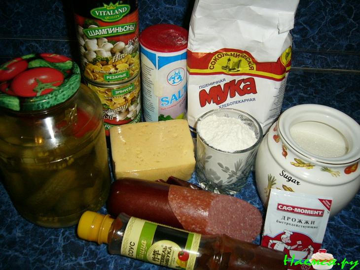 Пицца (мой вариант)