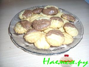 Песочное печенье с кокосом