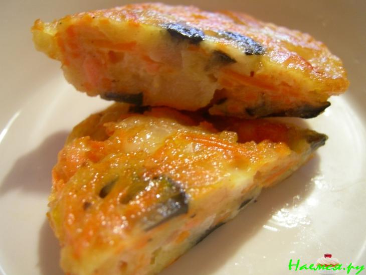 Оладьи рыбно-оливковые