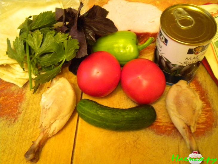 Салат "По-походному" Салат "По-походному"