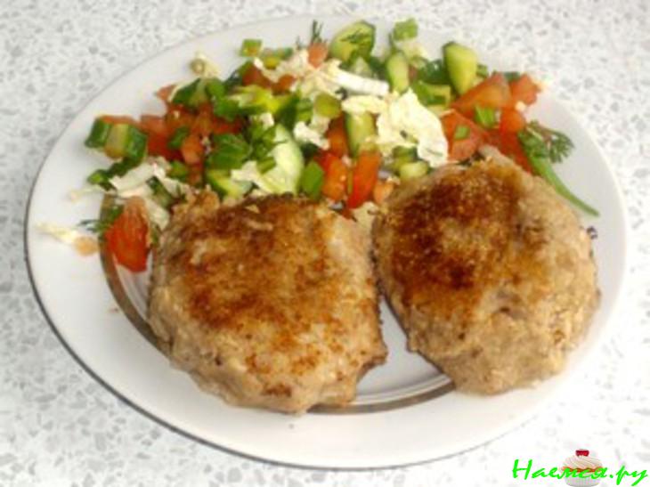 Картофельные котлеты с имбирем и яблоком (постное)