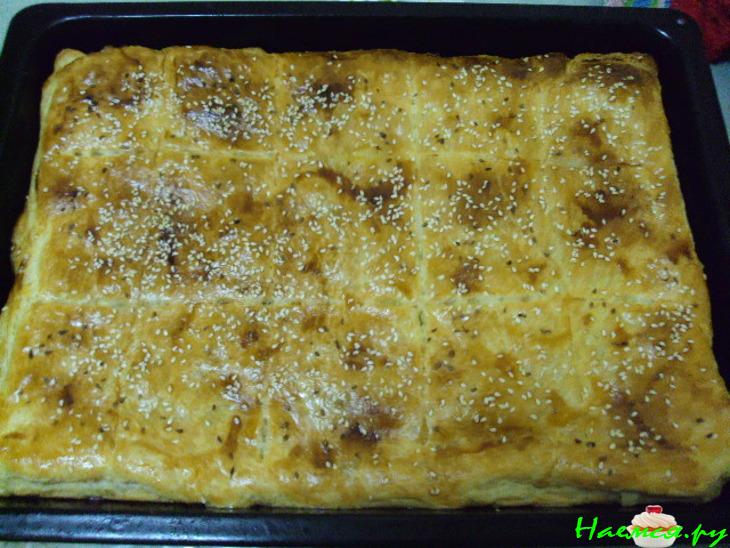 Пирог 'Весенний' с кабачками и сыром Пирог 'Весенний' с кабачками и сыром