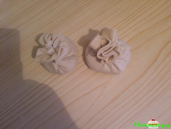 Хинкали со смешанным фаршем Хинкали со смешанным фаршем