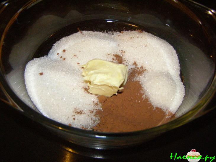 Торт ореховый шоколадный