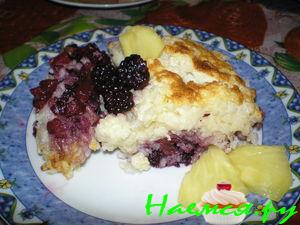 Ананасово–ежевичная запеканка с рисом Ананасово–ежевичная запеканка с рисом