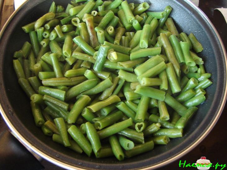 Зелёная стручковая фасоль