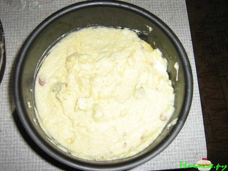 Творожный десерт с манкой