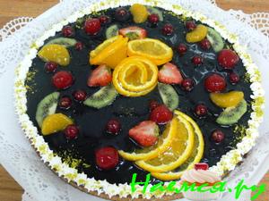 Тортик черничный