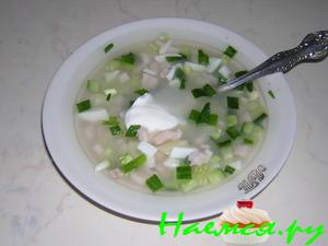 Окрошка без кваса