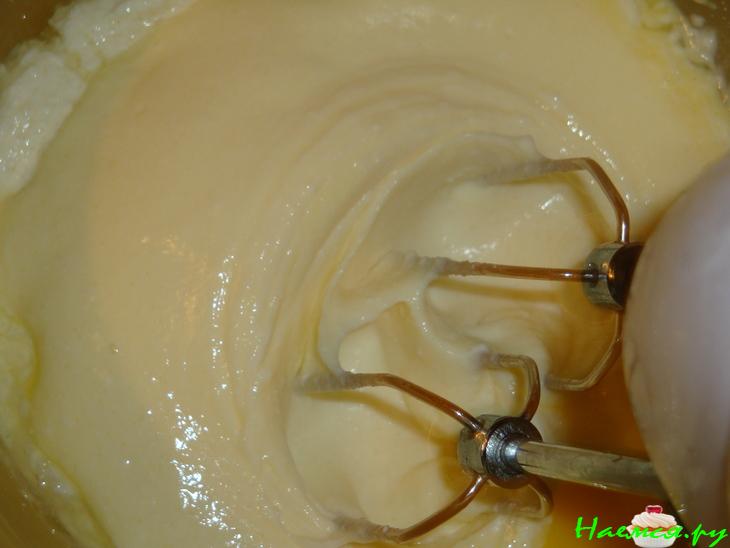 Творожный пирог - рулет