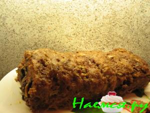 Рулет с грибами и чесноком