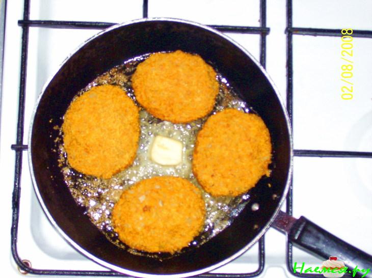 Зразы из лисичек под сметанно-сливочным соусом