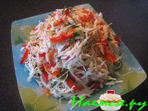 Маринованная капуста с сельдереем