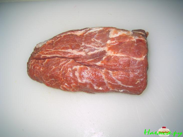 Запеченная говядина в грибном соусе