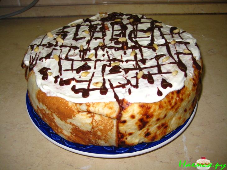 Блинчатый сладкий пирог