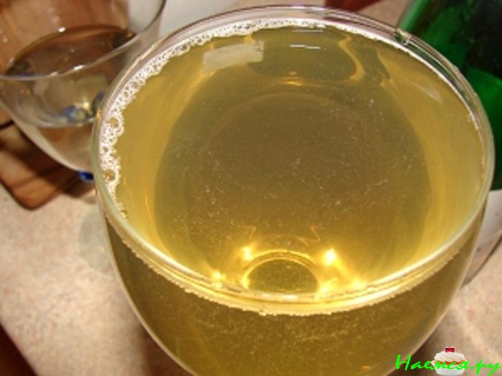 Желе из шампанского