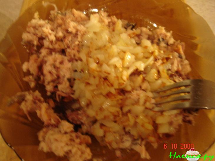 Оладьи рыбные