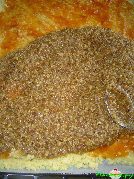 Пирожное "Ореховые треугольнички" Пирожное "Ореховые треугольнички"